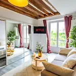 Peaceful Flat In Montorgueil